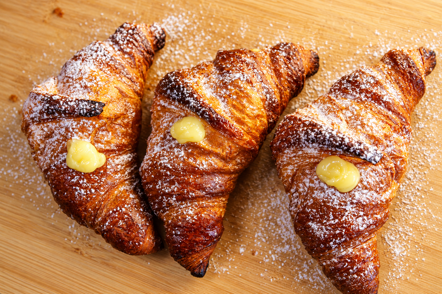 Fresh brioche at Dulce y Salado