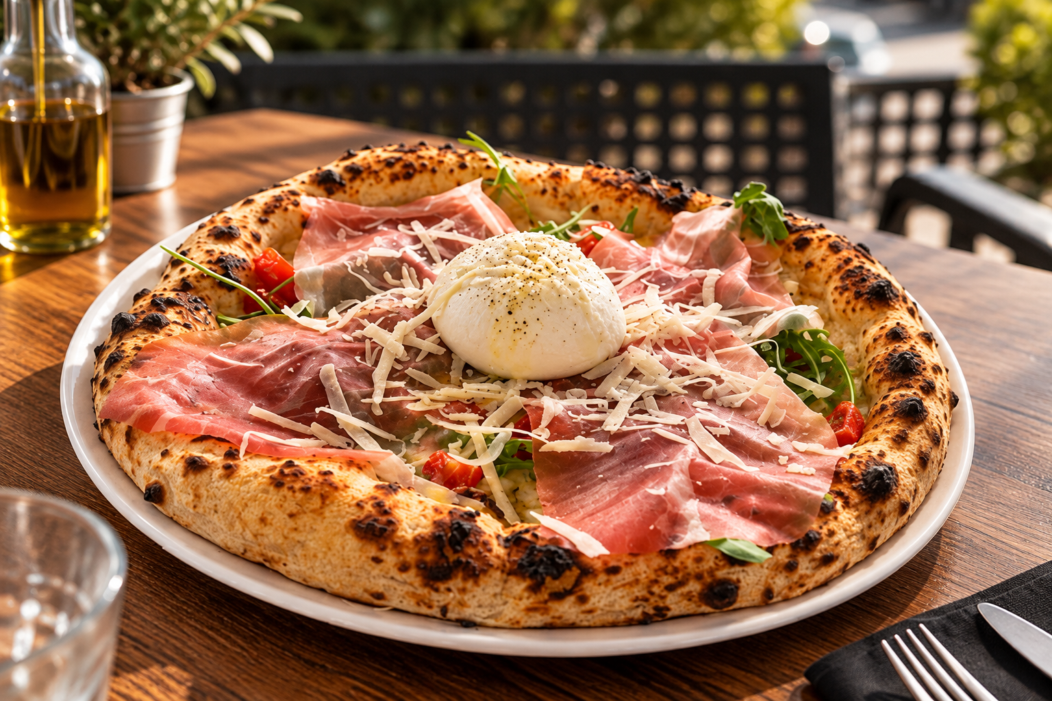 Exterior of Fuoco & Pizza in Costa del Silencio, Tenerife
