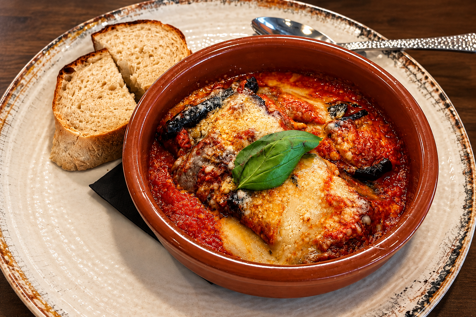 Italian special dish at Fuoco and Pizza
